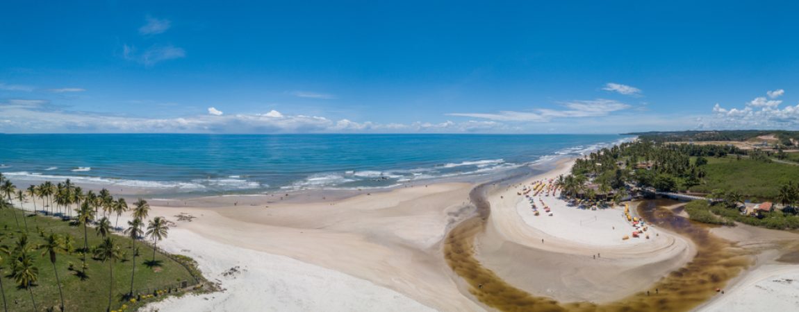 Praia do Cururupe em Ilhéus